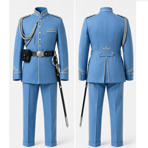 Uniforme de Caballería Tradicional para Hombre, Calidad Premium, Transpirable, con Corte Entallado y Apariencia Refinada - Product Image 1