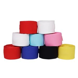Juego de vendas de boxeo profesionales de marca con logo personalizado, soporte elástico para muñeca, para entrenamiento de MMA, Muay Thai y Kickboxing. - Product Image 3