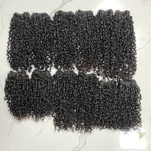 Cheveux afro bouclés au Vietnam-Cheveux humains bruts ondulés paquets de cheveux vendeurs en gros - Product Image 6