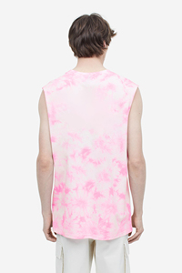 เสื้อกล้ามออกกำลังกายผู้ชายทรงสลิมฟิต ดีไซน์ลำลองสำหรับฤดูร้อน ขายดี รับสกรีนโลโก้ ใส่สบาย - Product Image 2