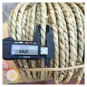Cheap Price for Retailers Thick 100% Seagrass Rope Braided <b>String</b> Natural Straw Yarn for Handicraft Decor Vietnam Origin - Product Image 1