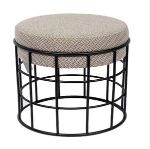 <b>Stool</b> New Sale Dining <b>Round</b> Modern Indoor Home Living Room Furniture Gold Metal Chairs Velvet Ottoman <b>Stools</b> Poufs - Product Image 4
