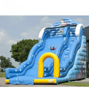 เรือโจรสลัดเป่าลมสำหรับเด็กเล่นกลางแจ้ง ยี่ห้อ Manufacturer General Inflatables รุ่น Dry Slide สีแดงน้ำตาล ทำจากวัสดุ PVC เหมาะสำหรับใช้งานเชิงพาณิชย์ - Product Image 4