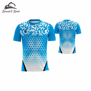 Custom Cotton/Polyester Blend Knitted <b>Fleece</b> <b>Mens</b> Pickleball Oversized T-<b>shirt</b> OEM ODM Manufacturer Custom Logo Digital Printing - Product Image 5