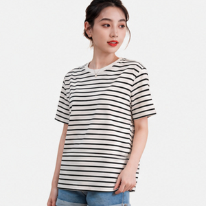 Women's Slim Fit Silk/Cotton Cotton/Bamboo Fiber Knitted Eco-Friendly Breathable Anti-Wrinkle Quick Dry V-neck Short Summer - Product Image 5