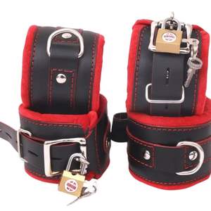 <b>Bondage</b> Belt <b>Strap</b> Set with Adjustable Length and Metal D Rings - Product Image 4