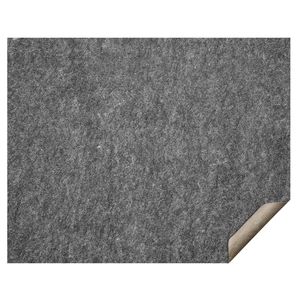 Tapis de protection en feutre polyester double face 8FT X 10FT, antidérapant, coussin de moquette, épaisseur 1/4 po, gris, surface de 7,8 m² - Product Image 1