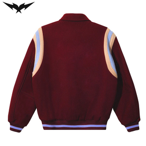 Chaqueta Universitaria de Alta Calidad para Hombre y Mujer, Logotipo Personalizado, Estilo Vintage, Chaqueta Universitaria Personalizada con Letras de Béisbol - Product Image 6