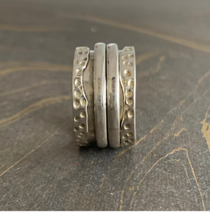 Classic Plain 925 Sterling Silver <b>Spinner</b> minimalist Fidget <b>Ring</b> for Everyday Wear <b>Ring</b> - Product Image 2