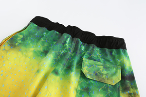 Short de bain extensible à rayures pour homme, short de plage pour homme - Product Image 4