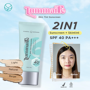 MINERAL BOTANICA 30g Luminaire Tinted Sunscreen OEM Skincare HydraTint Pro Mineral Sunscreen SPF 36 Tinted Daily Sunblock - Product Image 5