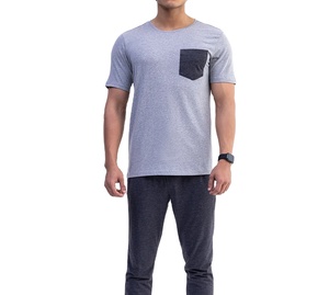 High Quality 100% Cotton Loose Fit Summer Men's T-Shirts Customizable Crew Neck <b>Short</b> Sleeve Anti-Pilling Embroidery - Product Image 1