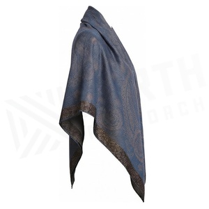 Pañuelo de Seda Cuadrado para Mujer, Elegante Estampado Paisley, Multifuncional, Accesorio de Moda para Todas las Temporadas - Product Image 3