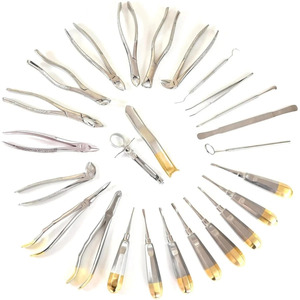 Kit de Instrumentos de Cirugía Dental Oral Jamso Industries, 25 Piezas, Juego de Elevadores y Pinzas de Extracción, Acero Inoxidable de Grado Alemán, CE - Product Image 6
