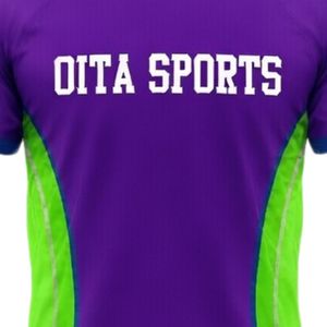 Men Purple <b>Green</b> Sublimated Netball Jersey Shorts Set Polyester Lightweight Sportswear Team Training Competition Apparel - Product Image 5
