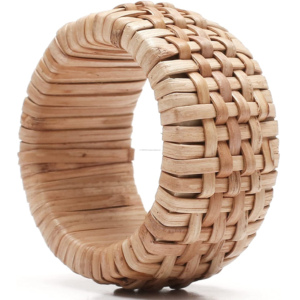 Handmade Bamboo Cane Wedding Rattan <b>Napkin</b> Ring for Table Decoration Best Quality Handwoven <b>Easter</b> <b>Napkin</b> Ring - Product Image 1