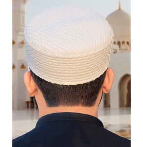 Chapeaux de prière pour mosquée en promotion – Casquettes Topi pour hommes musulmans – Vente en gros – Coton respirant – Fabrication sur mesure - Product Image 6