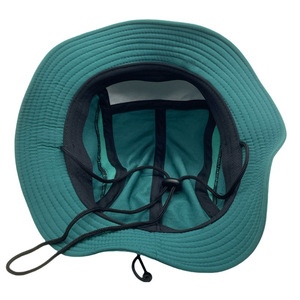 Buy Custom Outdoor Quick Drying Solid Blank Bucket Cap <b>Summer</b> Fisherman Polyester Brim Bucket <b>Hat</b> - Product Image 6