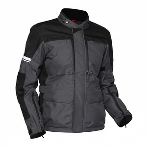 Blouson de moto imperméable pour homme, idéal pour l'aventure, le touring et la course, avec protection intégrée - Product Image 1