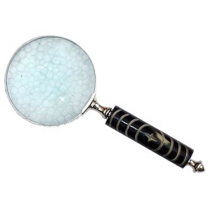 Lupa de cristal para ojos, venta al por mayor, nuevo diseño 2025, artesanía india, diseño antiguo, buena calidad, Metal, aspecto Vintage, Color bronce - Product Image 5