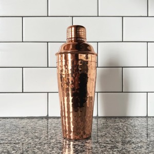 Nouveauté : Shaker à cocktails en cuivre pur durable pour la préparation de boissons à domicile, fabriqué par un fabricant indien - Product Image 1