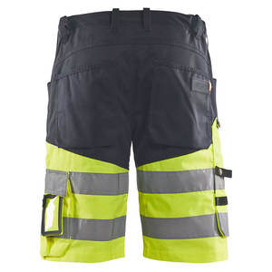 Shorts de sécurité haute visibilité réfléchissants multi-poches, shorts de travail haute visibilité pour hommes, vêtements de travail de sécurité - Product Image 2