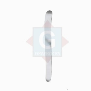 Depresor Lingual de Acero Inoxidable Plateado Buchwald, Instrumento Quirúrgico Dental Manual, Clase I, Reutilizable - Product Image 2