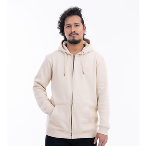 Sweat à capuche de qualité supérieure avec fermeture éclair, respirant et durable, tissu polaire de haute qualité pour homme, sweat à capuche confortable pour l'hiver - Product Image 1