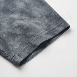 Camiseta Corta de Algodón para Mujer, Color Personalizado, Estampado Digital, Tie Dye, Ropa Deportiva, Fitness, Gimnasio, Entrenamiento - Product Image 6