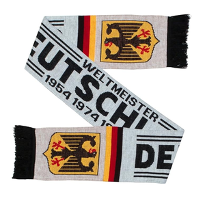 Bufandas Deportivas de Doble Cara Personalizadas con el Mejor Material, Tejidas en Jacquard, 100% Poliéster, Bufanda para Fanáticos del Fútbol - Product Image 1