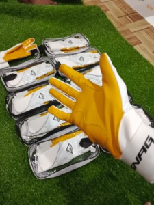 Baseball Training Left <b>Snap</b> Closure Batting Gloves (Polyester/Cotton) - Product Image 4