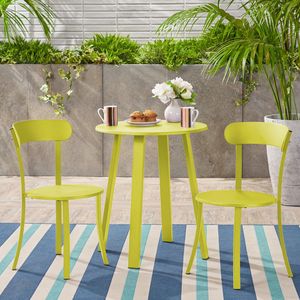Set Bistrot Barbados: Elegante Arredamento da Esterno per Intrattenimento all'Aperto - Product Image 1