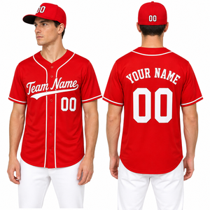 Camiseta Deportiva de Béisbol Premium de Manga Corta, Antibacteriana, 100% Poliéster, Diseñada para Entrenamiento Regular, Juego Activo y Uso en Equipo - Product Image 6