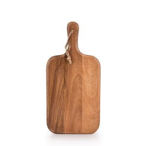 Tabla de Cortar de Madera de Acacia Premium, Tabla de Cortar de Madera Natural con Asa de Agarre, Perfecta para Carne, Queso, Pan, Verduras, Frutas - Product Image 4