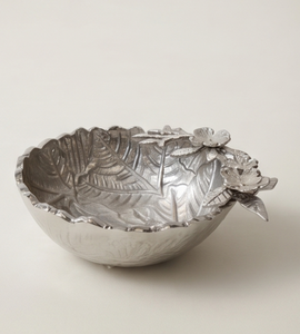 Objet décoratif sculptural d'art en argent texturé, style minimaliste contemporain, en forme de récipient, pour commande en gros, en stock - Product Image 2