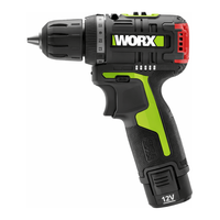 WORX Professional WU132 Perceuse à percussion sans fil 12V pour l'installation d'équipements de laboratoire