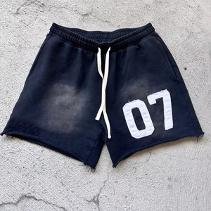 Pantalones Cortos Personalizados con Logotipo Impreso, Pantalones Cortos Deportivos de Alta Calidad para Entrenamiento, Correr, Gimnasio, con Bolsillos, de Algodón, para Hombre - Product Image 2