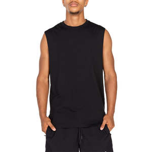 Camisetas Deportivas Personalizadas NESTA SPORTS, Camisetas sin Mangas para Gimnasio, Corte Musculoso, Cuello Redondo, Algodón, Camisetas Deportivas para Correr para Hombre - Product Image 1