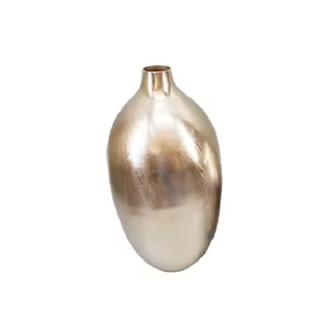 High Quality Aluminium Flower Vase With Polish Finished For Tabletop Home Decor Metal Flower Vase For <b>Table</b> Decoration - Product Image 6