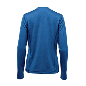 เสื้อรัดรูปสำหรับผู้หญิงรุ่นใหม่สำหรับกีฬาบราซิลเลียนยิวยิตสู - แห้งเร็ว ป้องกันแบคทีเรีย ระบายอากาศได้ดี แขนยาว ผลิตจากโพลีเอสเตอร์/คอตตอน  พร้อมโลโก้สั่งทำด้านหน้า - Product Image 2