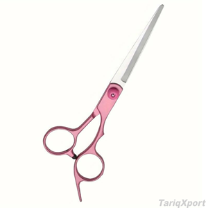 Rose Gold Stainless Steel Lightweight Right-Handed Barber Scissors 6 Inch Professional Hair <b>Thinning</b> Shears Sharp Convex Edge - Product Image 4