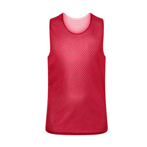 Camiseta sin mangas transpirable con logo personalizado para hombre, estilo hip hop, de malla, de secado rápido, ecológica, para deportes de verano. - Product Image 3