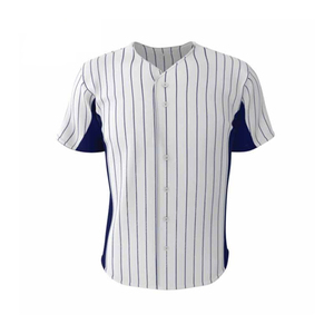 เสื้อเบสบอลพิมพ์ลายตามสั่งสำหรับแฟนทีมกีฬา-โพลีเอสเตอร์ 100% สวมใส่สบาย ระบายอากาศได้ดี ปรับแต่งชื่อและหมายเลขได้ - Product Image 1