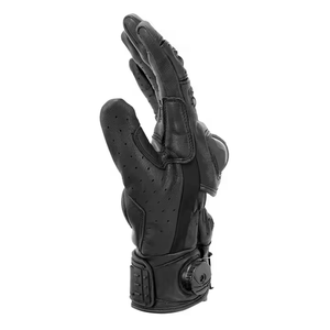 Guantes de Motociclismo Transpirables de Cuero con Revestimiento de Poliuretano, Pantalla Táctil Completa, Correa de Muñeca Ajustable, Logotipo Personalizado - Product Image 6