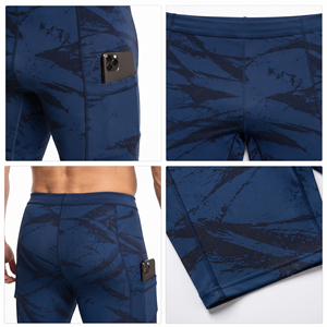 Custom Tie Dye Printed Yoga <b>Shorts</b> <b>Men</b> Low Elastic Waist <b>Base</b> <b>Layer</b> <b>Shorts</b> <b>Men</b> 100% Polyester Breathable Workout <b>Short</b> Tights - Product Image 6