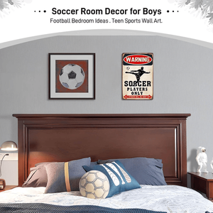 CIFbuy Adesivo Murale in Metallo a Tema Calcio, Regalo per Feste di Compleanno con Servizio di Ritiro da TikTok per Temu - Product Image 3