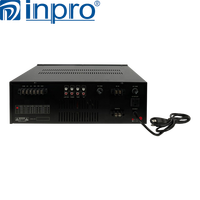 Inpro YT-200 200W Profesyonel Sistem Güç Amplifikatörü, 5 Kanal Mikrofon ve AUX Girişleriyle
