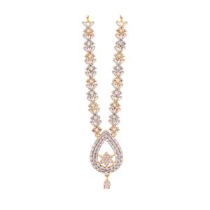 Collar Blanco para Krishna de 12.5 CM, Ladu Gopal Kanthi Mala Shringar, Joyería Tradicional para Mandir, Janmashtami, Pooja, Templo - Product Image 2