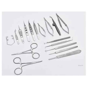 Juego de Instrumentos Quirúrgicos de Oftalmología Veterinaria, 27 Piezas, Instrumentos de Cirugía Ocular Veterinaria, Juego de Instrumentos Quirúrgicos de Oftalmología Animal - Product Image 2