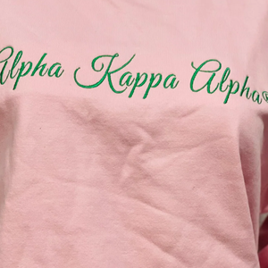 AKA <b>Pink</b> <b>Sweatshirt</b> for Women Classic Crewneck Long Sleeve Pullover Soft Fleece Sorority Casual Winter Fashion Comfortable - Product Image 6